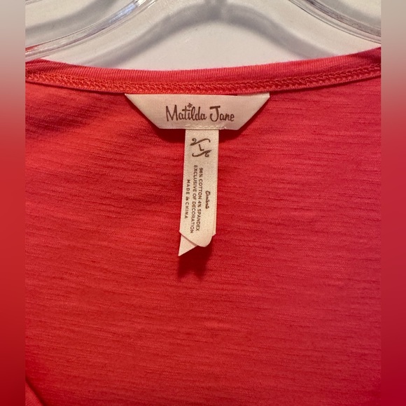 Matilda Jane Ruffled Shirt-Size Large - Picture 2 of 3